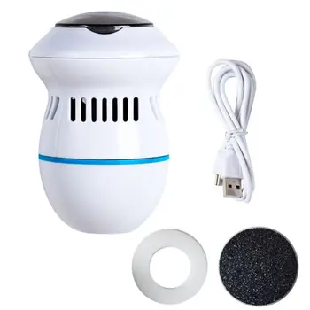 

Rechargeable Electric Foot File Vacuum Callus Remover Foot Files Clean Tools Feet Care USB charging for Hard Cracked dropship