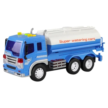 

WENYI Sanitation Multifunctional Children Hand Push Music Car Sprinkler Inertia Engineering Cleaning Car