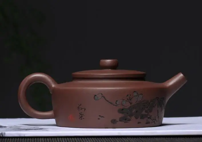 150 мл фиолетовая глина yixing чайник Цзы-Ша кунг-фу Чайник Китайский стиль посуда для напитков
