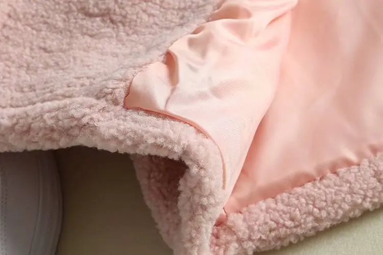 Короткая женская куртка осень стиль куртка из шерсти ягнят Элегантный Приталенный плюс бархатный жакет женское платье