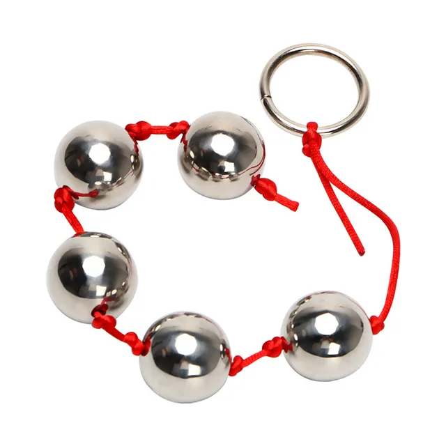 5 Anl Balls Metal Butt Vgnl Plug Stainless Steel Toys F