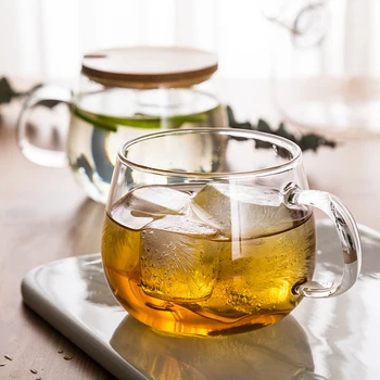 

Reusable Sports Children Water Bottle Milk Cute Tea Infuser Bottle Water Bottle Glass Frosted Vaso Plegable Home Decor OO50GL