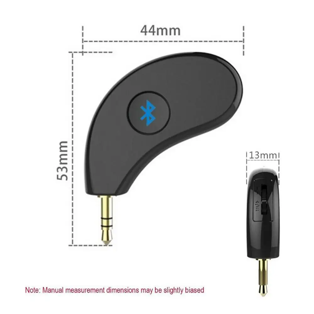 3,5 мм разъем AUX аудио MP3 музыка Bluetooth приемник автомобильный комплект Беспроводной Громкая Связь Динамик адаптер для наушников