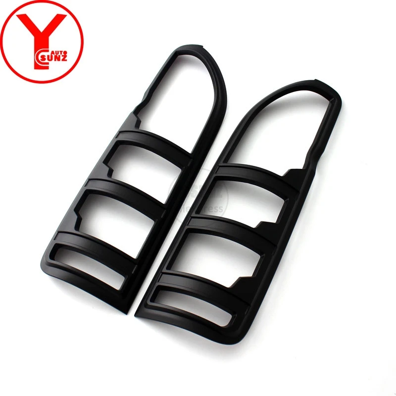 YCSUNZ For Toyota Hiace 2005-2015 abs black tail light cover car accessories for Toyota Hiace Commuter 2008 2009 2010 2012 2014