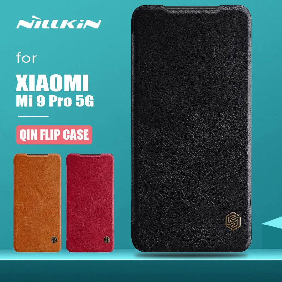 Кожаный чехол-книжка для Xiaomi Mi 9 Pro | Мобильные телефоны и аксессуары