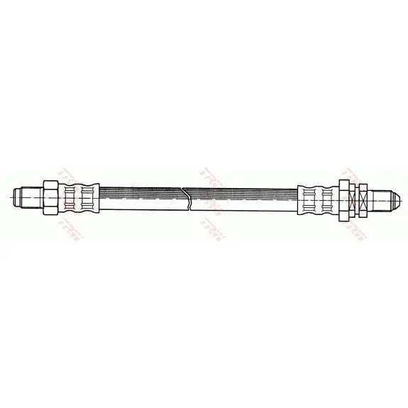 Шланг тормозной передний L 352\Ford Scorpio/Escort 1.3-2.9 85-94