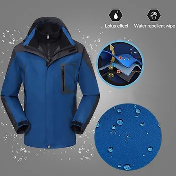 

Men Winter Hooded Softshell Windproof Waterproof Soft Coat Shell Jackets Male Outdoor Warm Windbreaker For 2019