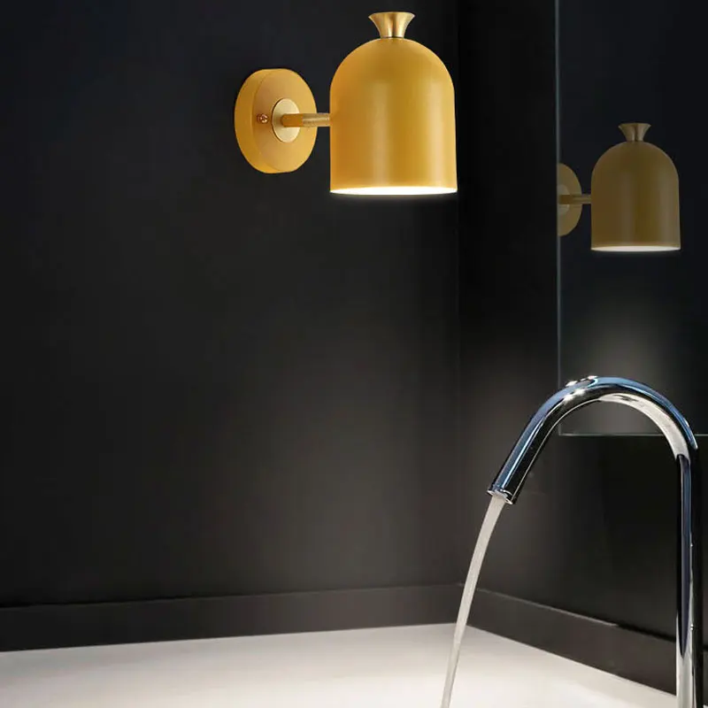Modern Nordic simplicity LED Creativity colour wall light kitchen dining room bed room foyer study aisle Children Room Wall Lamp
