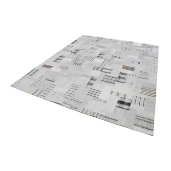 

251x305 Cm Beige Handmade Rugs Patchwork Rug-8x10 Ft