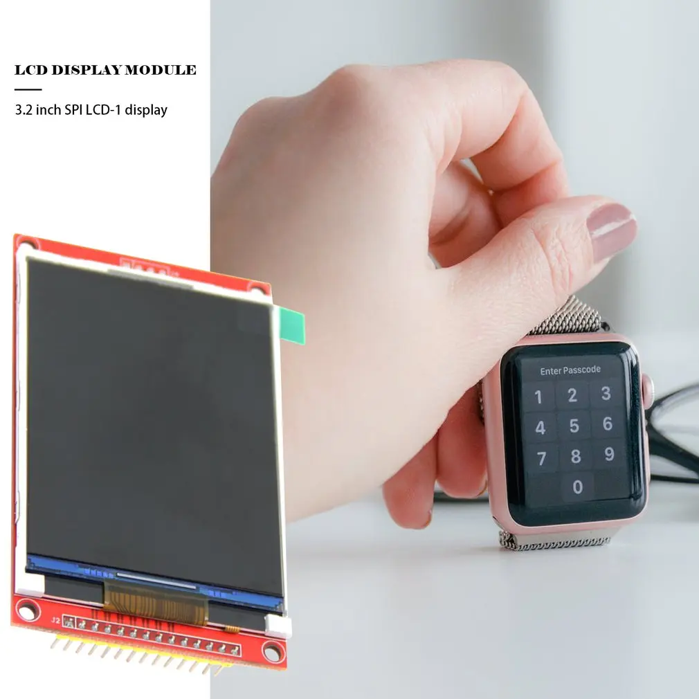 3.2inch TFT SPI Serial LCD Resolution 320*240 3.2inch LCD Display Module with SD Card Slot 3.3V-5V Driver IC ILI9341
