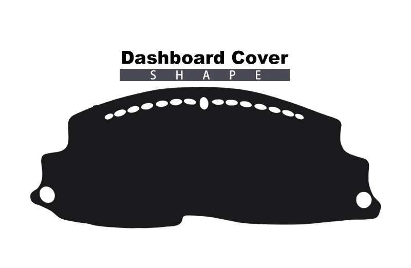 For Honda HR-V Vezel 2014-2019 HRV HR V Car Dashboard Avoid Light Pad Instrument Platform Desk Cover Car Covers Mat Carpets 2015 spare tire covers