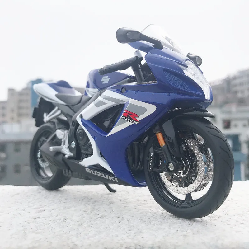 

Maisto 1:12 Suzuki GSX-R750 Diecast Alloy Motorcycle Model Toy