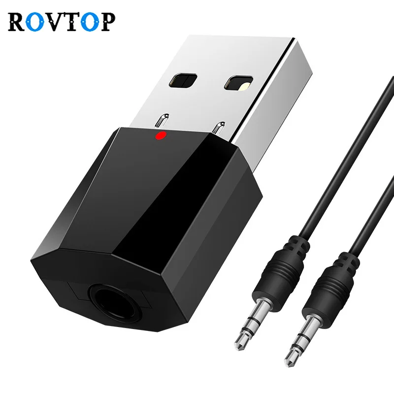 

3.5mm Jack AUX Bluetooth 4.2 Receiver Transmitter Stereo Audio Wireless Bluetooth USB Adapter Receiver For TV PC Car Kit Z2