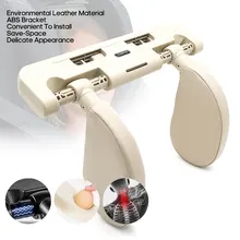 Универсальный тип подушки для сиденья автомобиля трехосная Регулируемая Автомобильная подушка для шеи