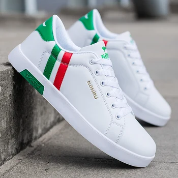 

High Quality Brand Men Casual Shoes Hot sale Spring Autumn Casual Shoes Men Breathable Fashion Blue Black Casual Men Shoes White