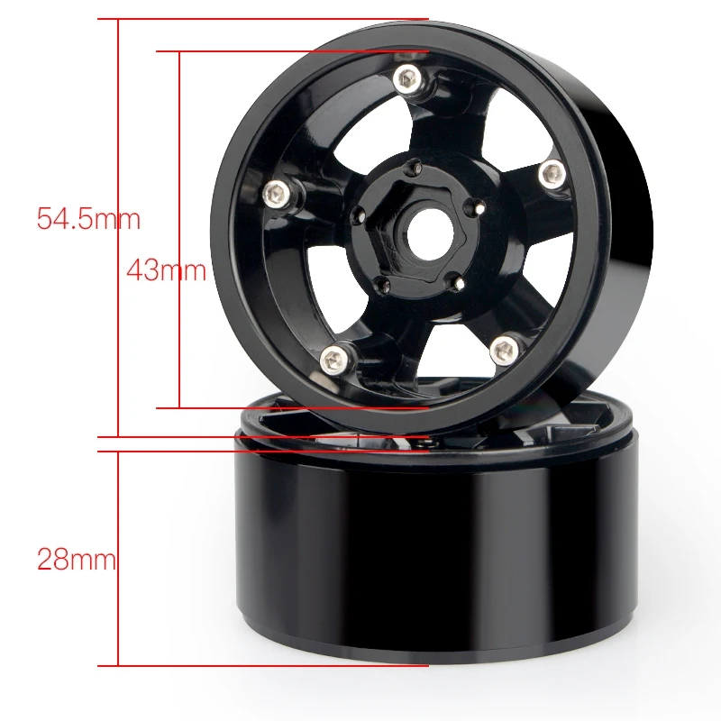 Kyxレーシング合金1.9 "ホイールリムアップグレード用1/10 rcクローラ車軸SCX10 ii 90046トラクサスTRX-4 TRX4 D90  - AliExpress 26 2 個 1.9 インチメタルホイールリムハブと 96mm ゴムタイヤセット、RC カータイヤ、スリップゴムタイヤ付きハブ、CC01