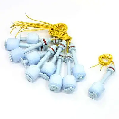 

10 x ZP7510 10mm Dia Thread 75mm Long Water Level Sensor Floating Switch
