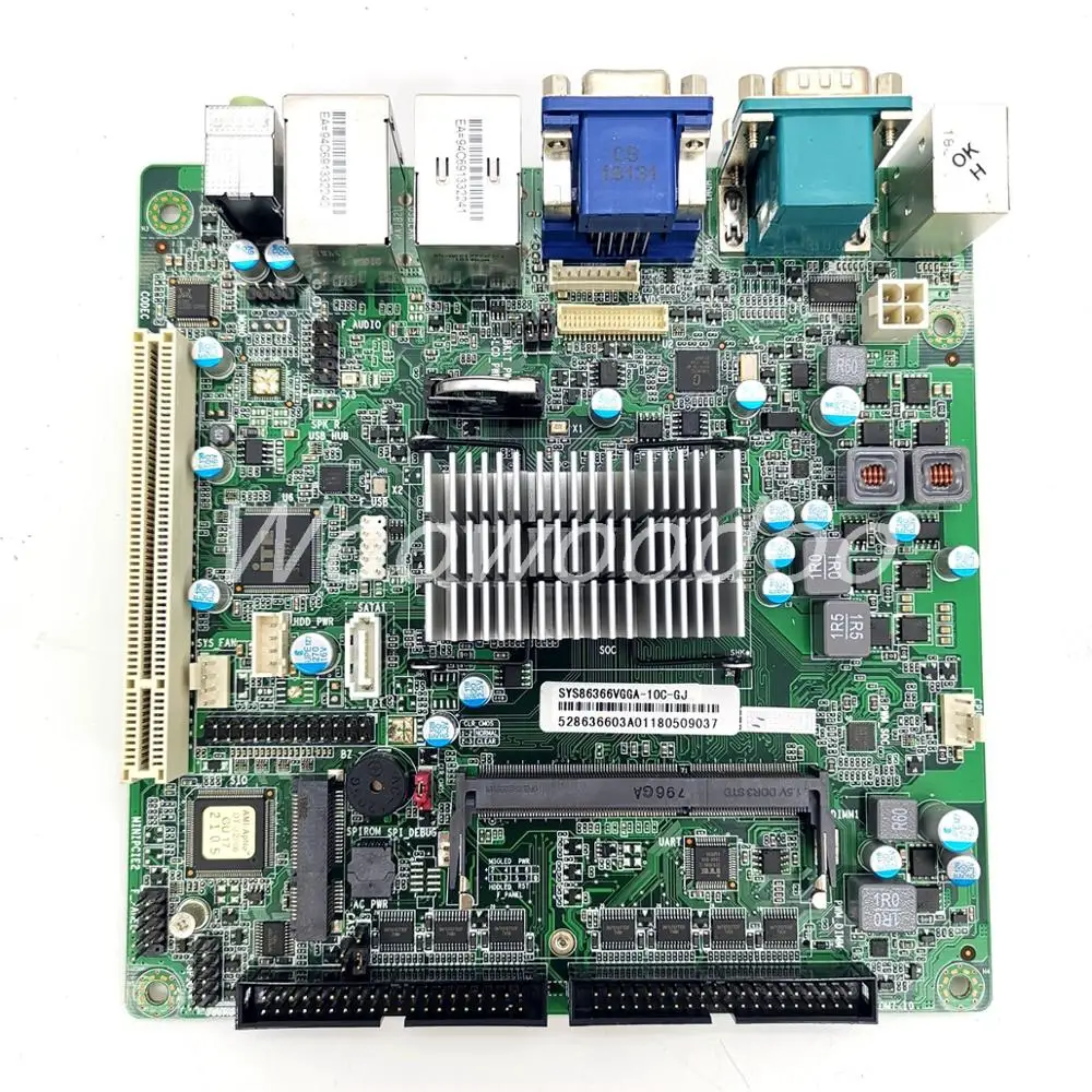 

SYS86366VGGA-10C-GJ Mini-ITX Industrial CPU Motherboard