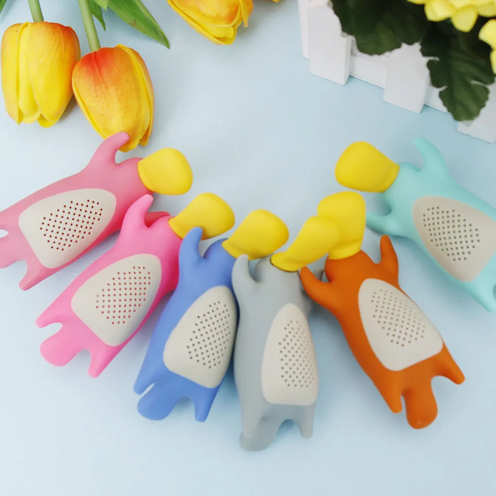 Strainer Loose Leaf Tea Infuser 1Piece Lovely Hot Platypus Weight Loss Tea for Herbal tea infuser tea strainer