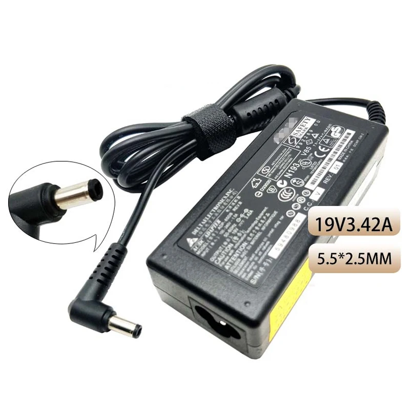 

19V 3.42A 65W Universal Laptop Power Adapter Charger For ASUS Y581 Y581L/C Y481C/L Y582C Y483L 583L S300C S400C S550C S46C