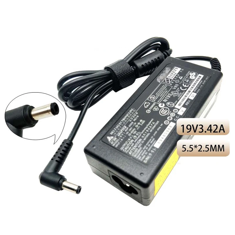 Cargador Universal para ordenador portátil ASUS, adaptador de corriente de 19V, 65W, Y581, Y581L/C, Y481C/L, Y582C, Y483L, S300C, S400C, S550C, para portátil| - AliExpress