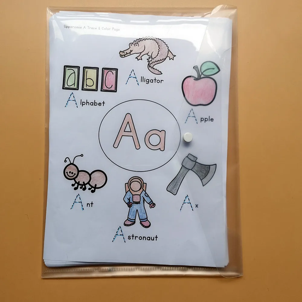 Изучите ABC Английский алфавит с 26 буквами Интерактивная покраска Phonics учебная