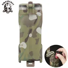 

Tactical Molle Batteries Storage Box Waterproof For 18650 CR123 AA/AAA Battery Storage Military Hunting Paintball Accessories