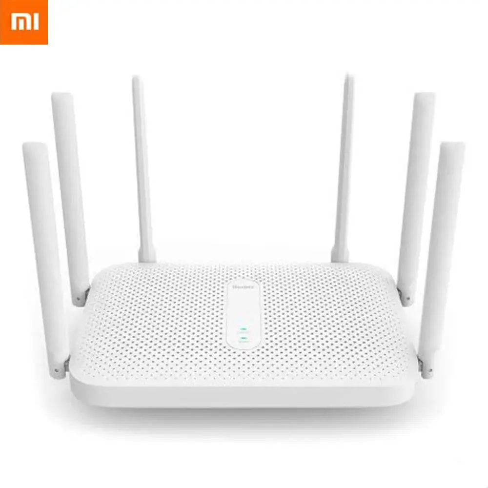 New Xiaomi Redmi WIFI Router AC2100 2000Mbps 2.4G 5G 6 Antennas 128MB RAM Dual Core CPU Wireless Routers for Laptop Moblie Phone |