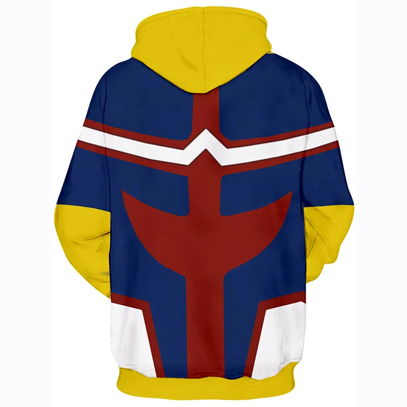 My Hero Academia Todoroki Shoto Anime 3D Printed Zip-Up Hoodies For Men And Women