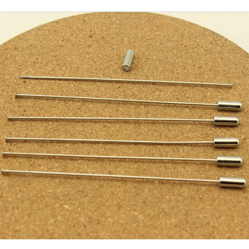 Булавки для брошей длиной 9 см 12 1 10 шт./лот|safety pins|pins safetypins with stoppers |