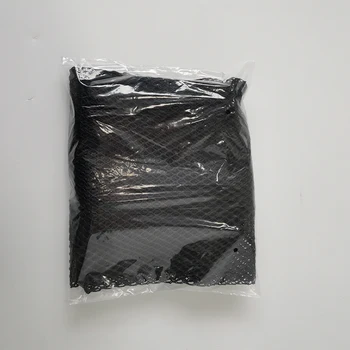 

Black Mesh Storage Bag 90*65cm Net Double-headed zipper Mesh Storage Bag