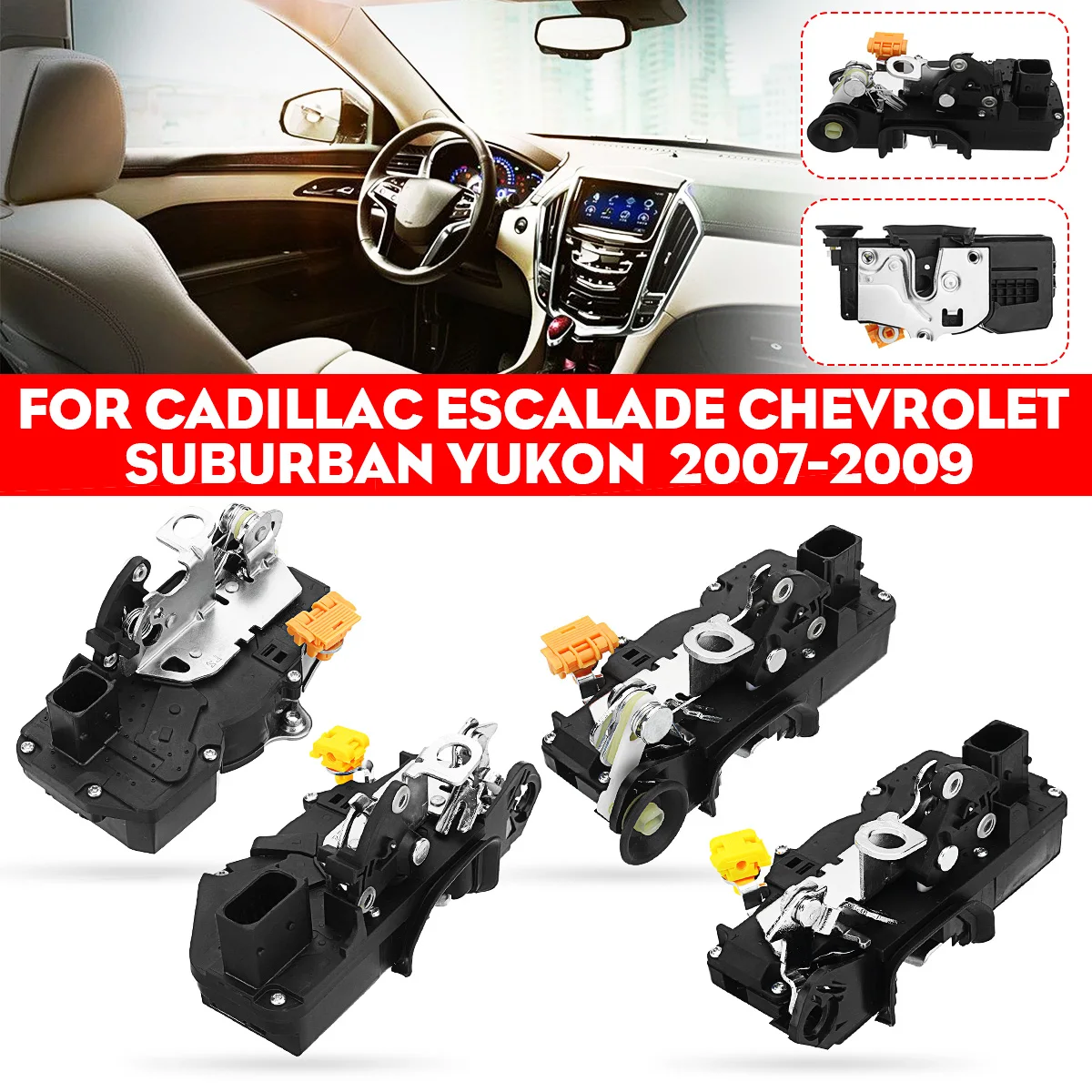 15785127 привод замка двери автомобиля передний задний для Cadillac Escalade Chevrolet Avalanche 1500HD