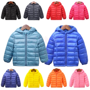 

2020 Children's Down Jacket for Girl Winter Coat Winter Overall for Boy 90% Down Feather Winter Kids Parka for Girls Monkler