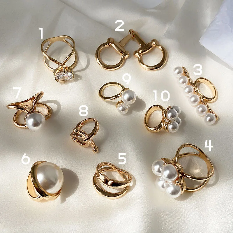 Free Shipping 1PCS Three-ring scarves buckle accessories square scarf shawl clothes corner pearl knotted | Украшения и аксессуары