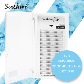 

Seashine Lashes Extension 2D-6D Pre made Volume Lash Fans Hademade makeup tools Eye Lashes Russian Volume Eyelash Extensions