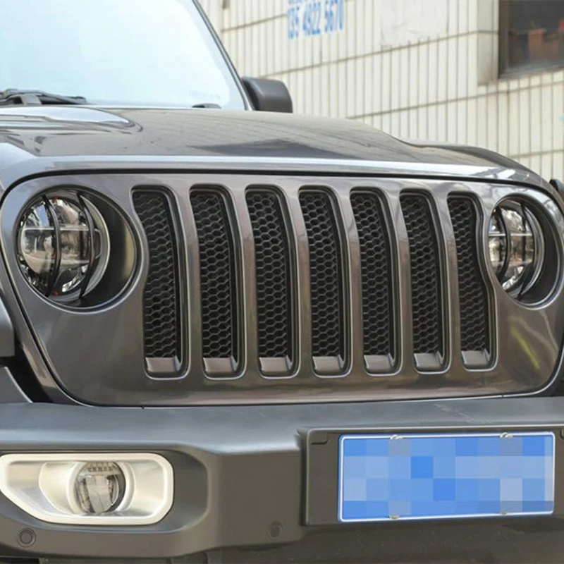 Передние фары декоративные Защитная крышка декоративная рамка для Jeep Wrangler JL автомобильные аксессуары
