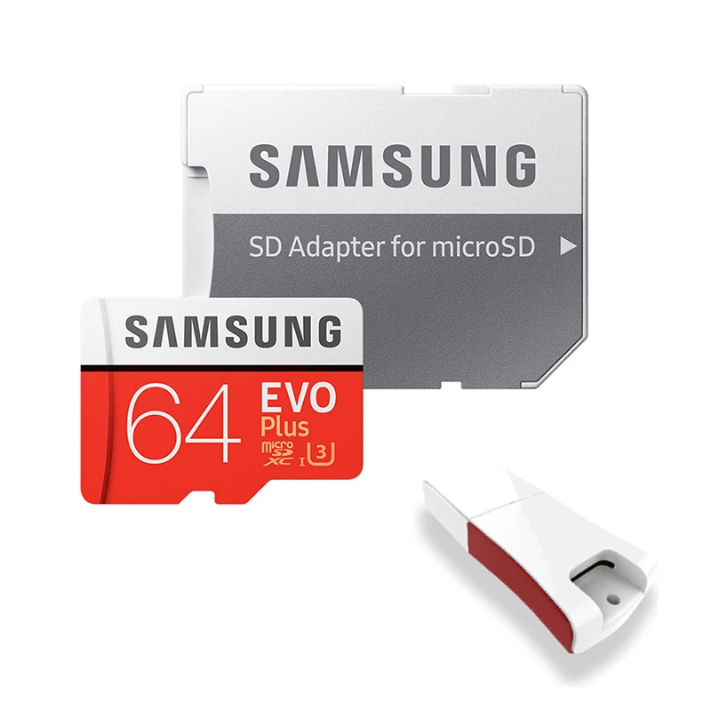 Карта памяти SAMSUNG EVO 32 64 128 Гб Micro SD 128 ГБ 32 ГБ 64 Гб 256 ГБ 512 Гб Micro SD карта SD/TF флэш-карта microSD carte для телефона - Емкость: MB-MC64G-KT5-CA1001