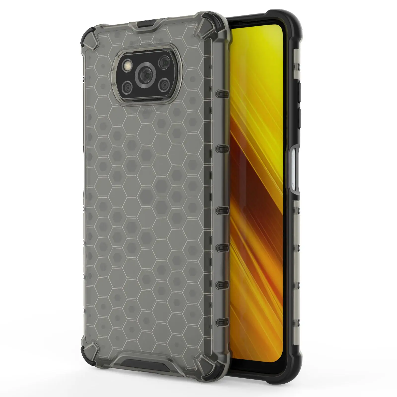 Чехол для телефона Poco X3 Mi10T M2Pro жесткий акриловый роскошный бронированный