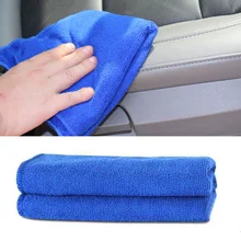 1 шт., новинка, горячая Распродажа, полотенце для мытья автомобиля, синее полотенце из микрофибры для мытья автомобиля, абсорбирующие салфетки для мытья автомобиля, полировка, полезные аксессуары для мытья автомобиля