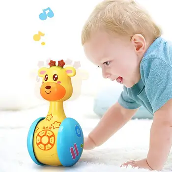 

Educational Toys Giraffe Shape Tumbler Preschool Story Telling Machine Kids Interactive Sing Toy For Baby Early education