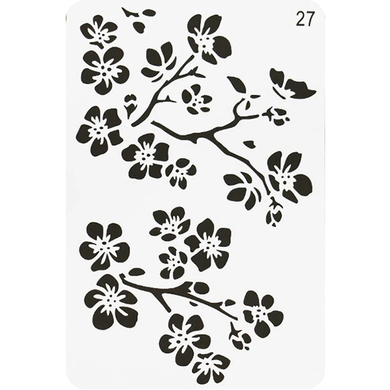 Reusable Dragon Stencil Dragon Stencil Animal Stencil Hollow Dragon