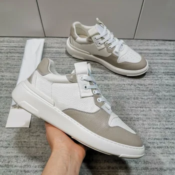 

2020 New Sports Leisure Men's Leather Youth Running Tennis Shoes 5D Printing Light at the End