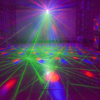 

Christmas Home Music Activated Magic Ball Party Lamp 60 Patterns Indoor Decor RGB Projector LED Disco Light Atmosphere KTV