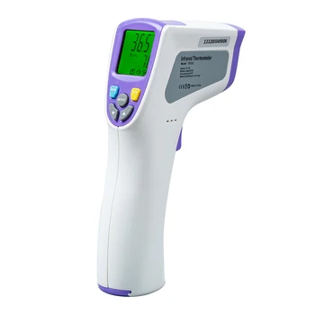 

Infrared ThermometerDigital LCD Body Measurement Forehead Ear Non-Contact Fever Measure Tool IR for Baby Adult