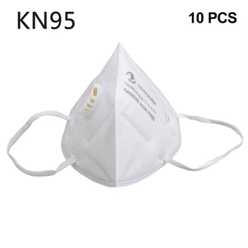 

10PCS KN95 Face Mask 6 Layers PM2.5 Anti Dust Face Mouth Warm Masks Face Masks