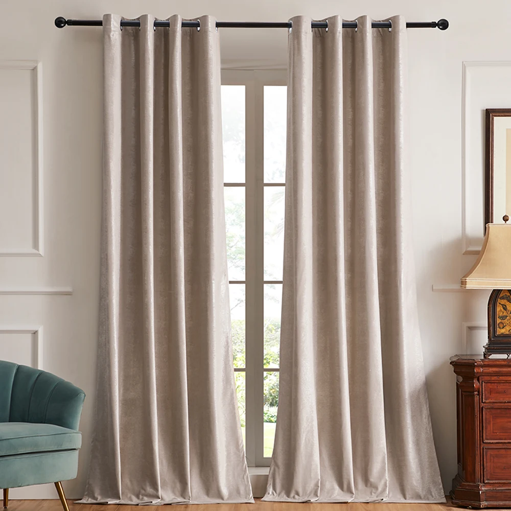 Luxury Blackout Curtains for The Bedroom Living Room Curtain Drapes Window 2020 Modern Velvet The Curtains