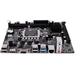 Placa mãe b75 1155 pinos ddr3 computador placa mãe de alto desempenho mão de obra meticulosa