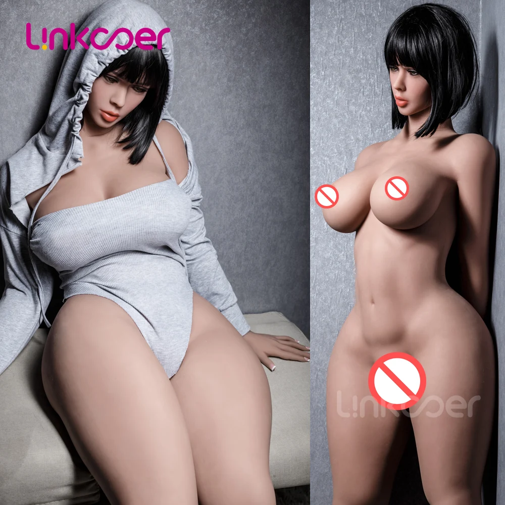 Linkooer 163 см силиконовые секс куклы большие груди жира Красота силиконовая