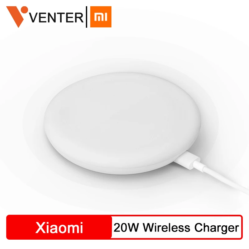 Оригинал Сяо mi Беспроводной Зарядное устройство 20 W Max для 9 (20 W) X 2 S/3 (10 Qi EPP