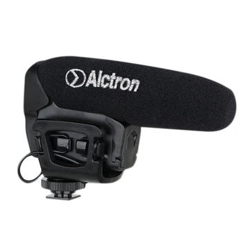 

Alctron VM-6 Universal Video Microphone External Microphone Capacitor Interview with Microphone for Canon EOS Nikon DSLR Cameras